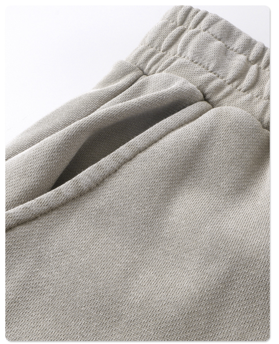 Vintage-Effect Washed Trousers