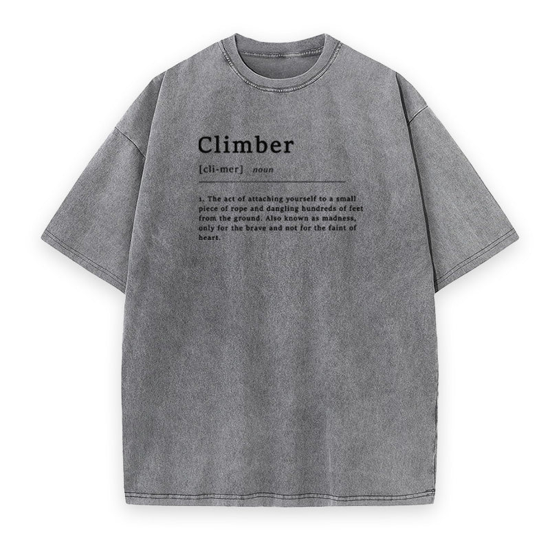Climber Definition Unisex Tee