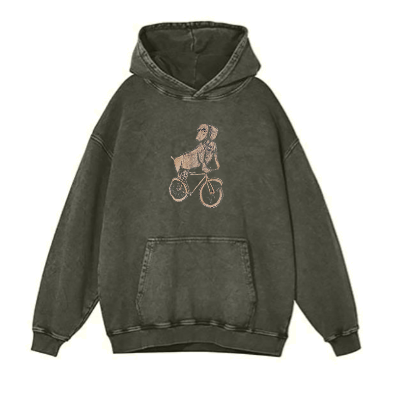 Dog on Wheels hoodies