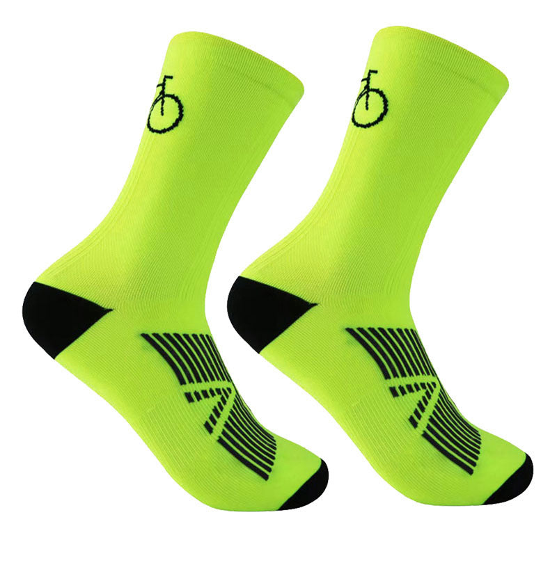 Striped Cycling Socks