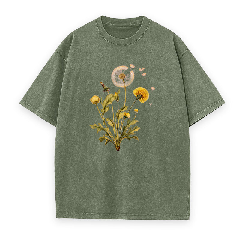 Vintage Dandelion Botanical Unisex Tee
