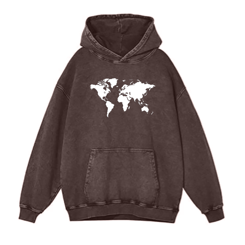 World Map hoodies