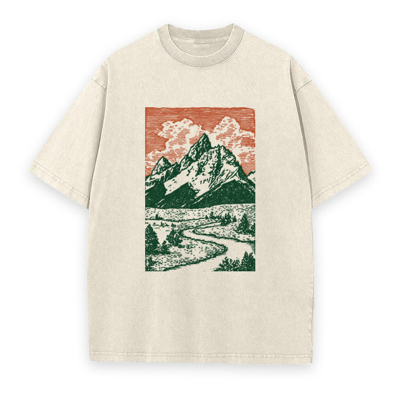 Vintage Mountain Unisex Tee