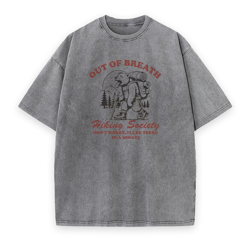 Out of Breath Hiking Society Tee