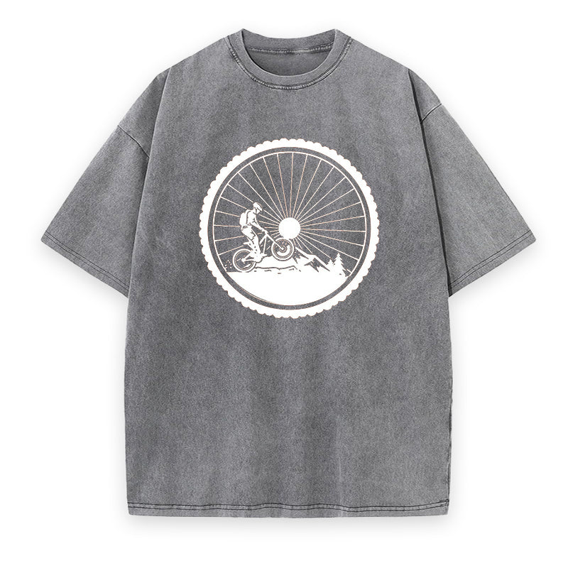 Bike wheel Unisex Tee