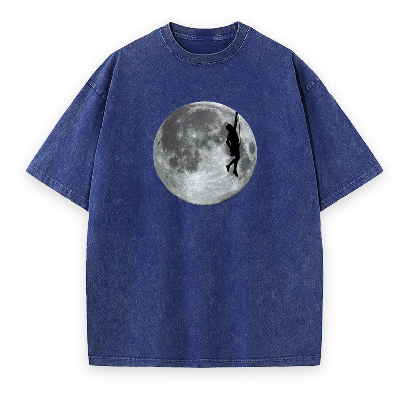 Moon Climbing Unisex Tee