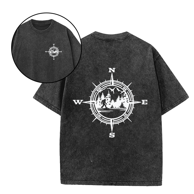 Compass Bigfoot Unisex Tee