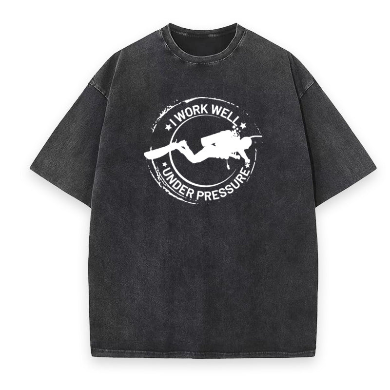 I Work Well Under Pressure Diver Unisex Tee