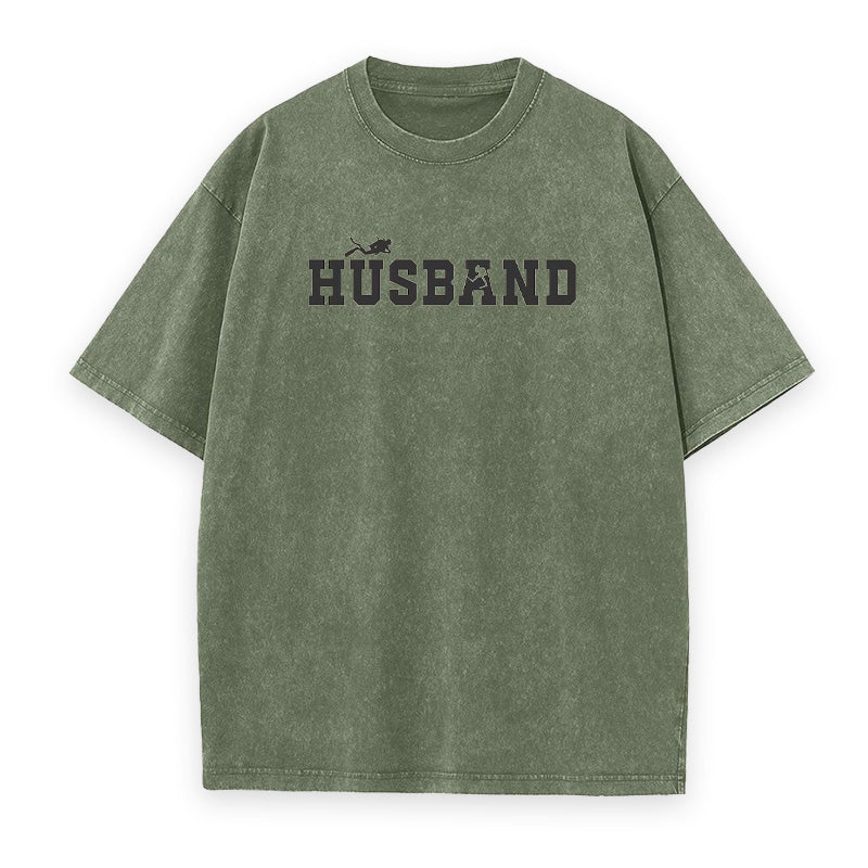 Scuba Diving Husband Unisex Tee