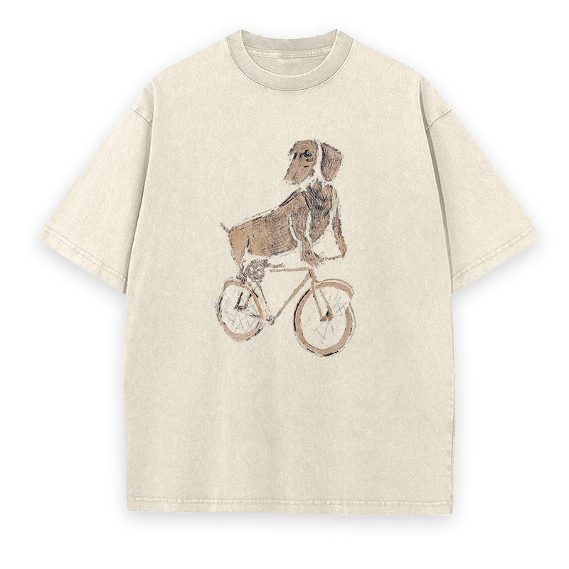 Dog on Wheels Unisex Tee
