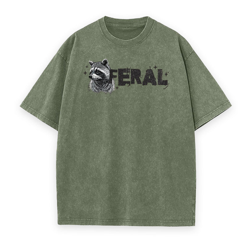 Feral Raccoon Unisex Tee