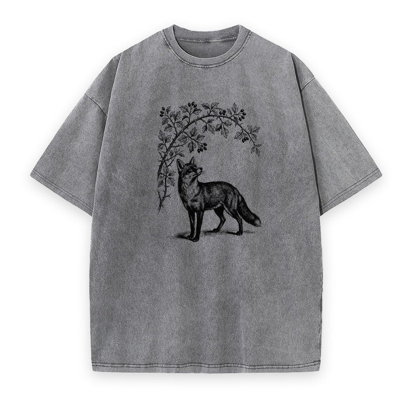 Fox Botanical Unisex Tee