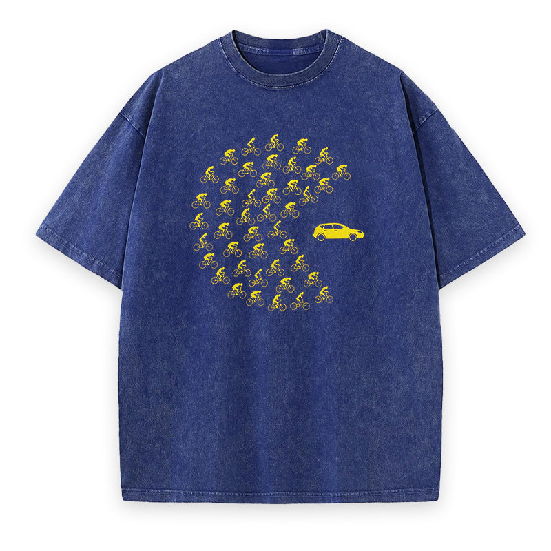 Bike Eats Car Unisex Tee