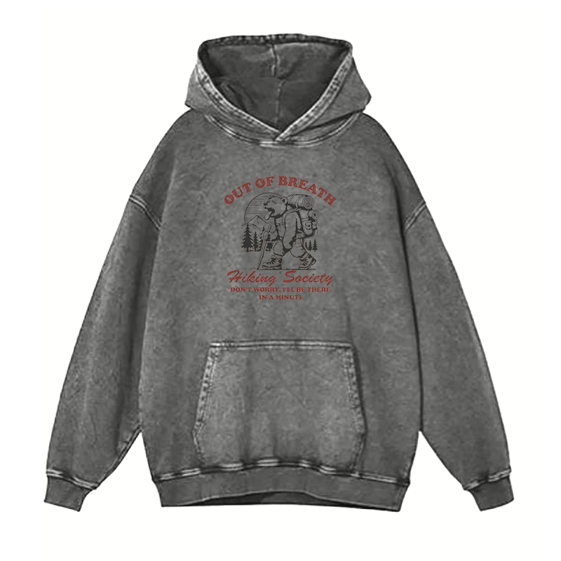 Out of Breath Hiking Society hoodies