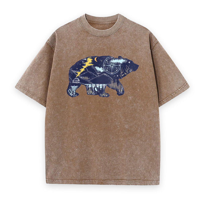 Adventure Awaits Bear Unisex Tee