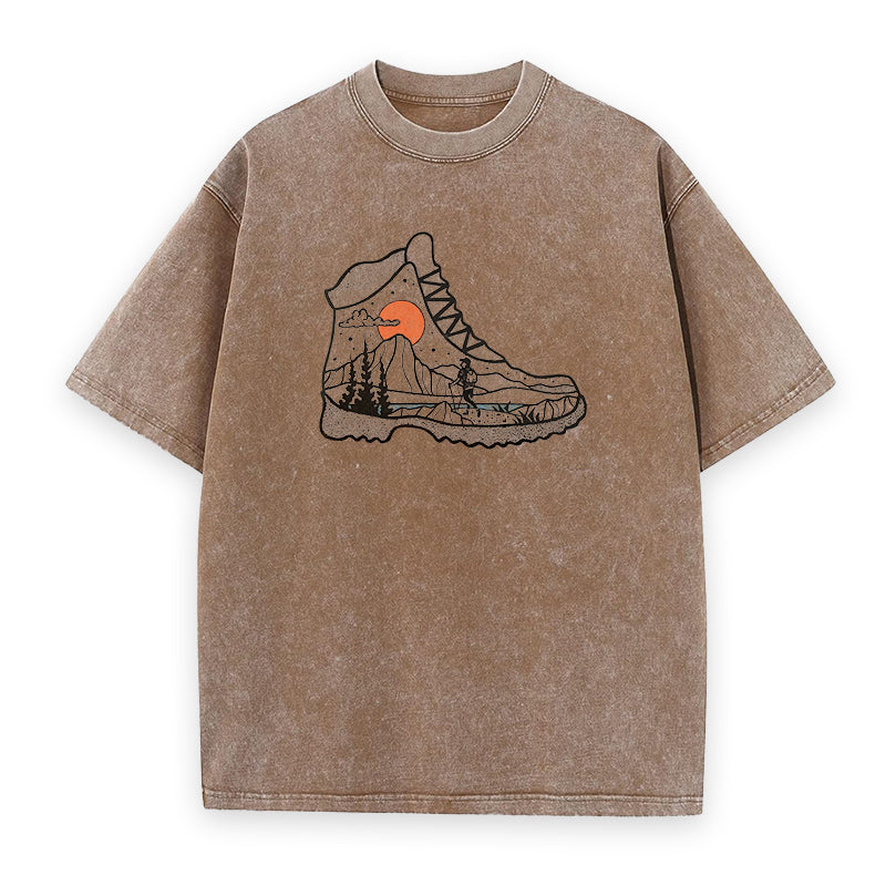 Hiking Boot Unisex Tee