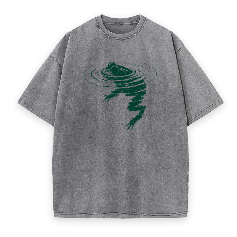 Frog Swimming Unisex Tee