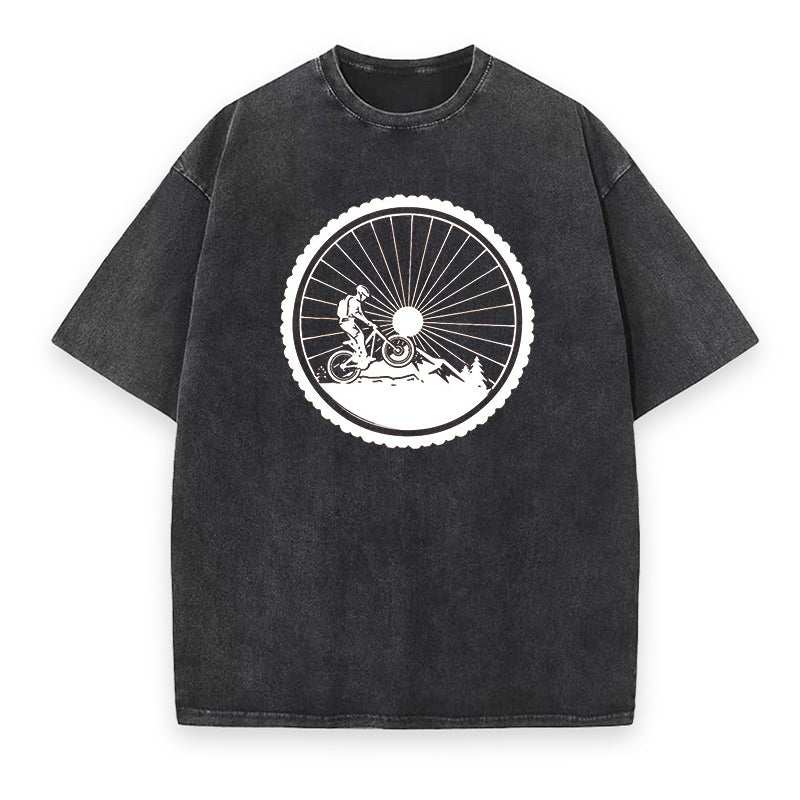 Bike wheel Unisex Tee