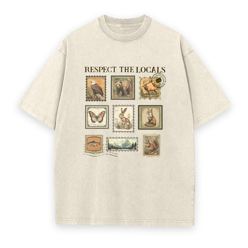 Respect The Local Wildlife Unisex Tee