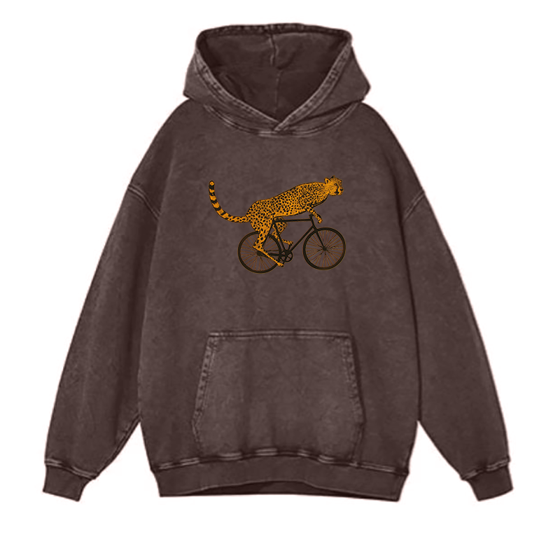 Cheetah on Wheels hoodies