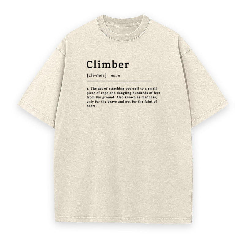 Climber Definition Unisex Tee