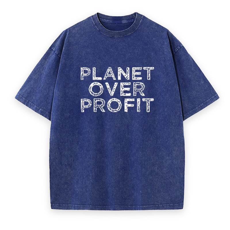 Planet Over Profit Unisex Tee