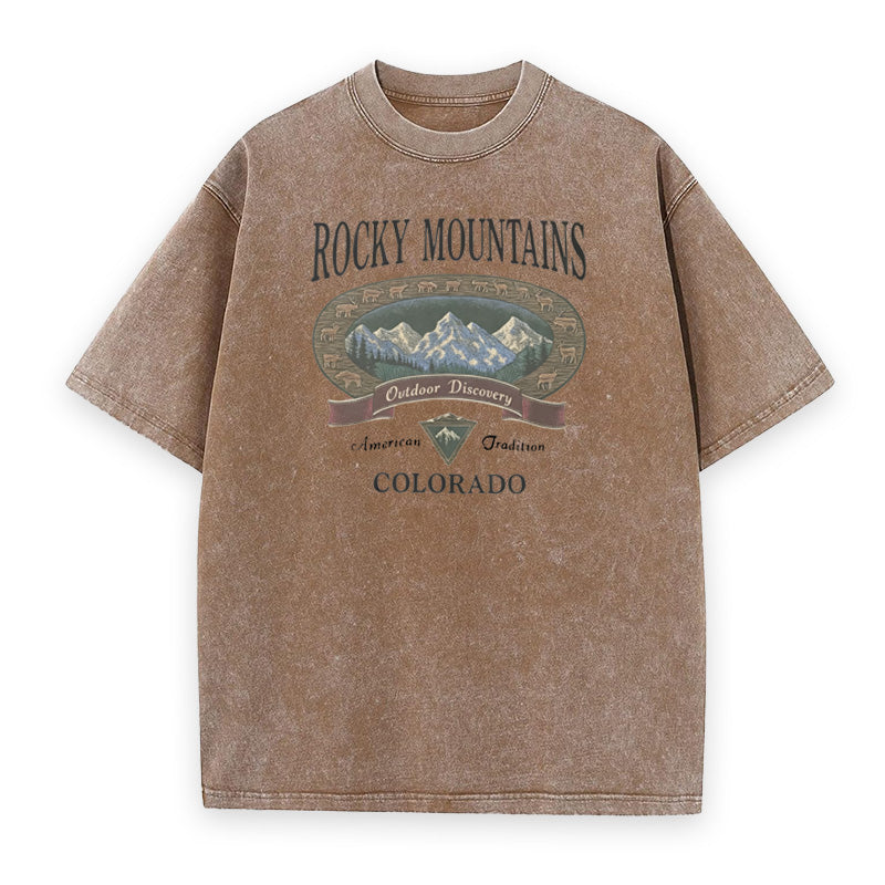 Rocky Mountains Colorado Unisex Tee