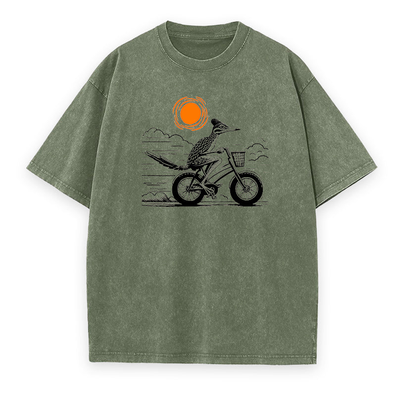 Retro Roadrunner Bicycle Unisex Tee