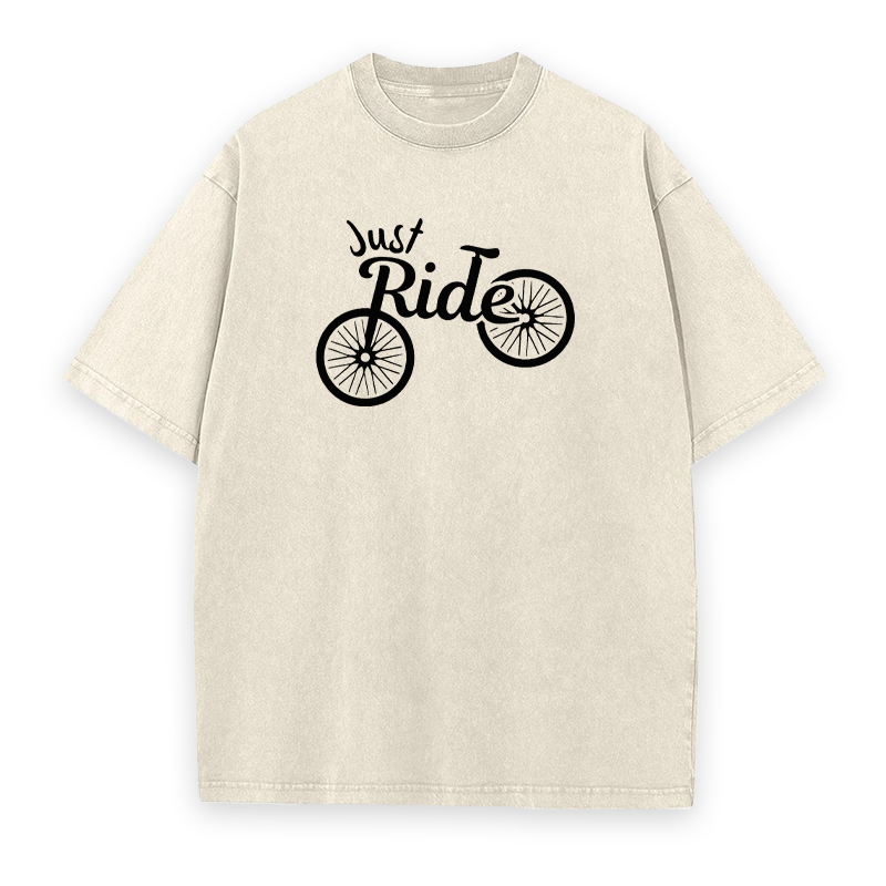 Just Ride Bicycle Unisex Tee