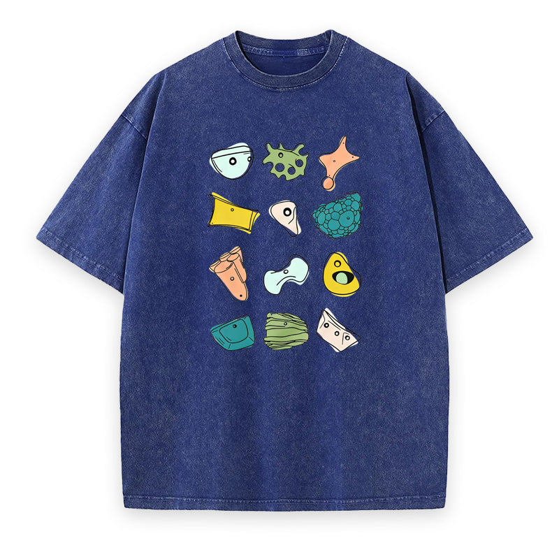 Rock Climbing Holds Unisex Tee