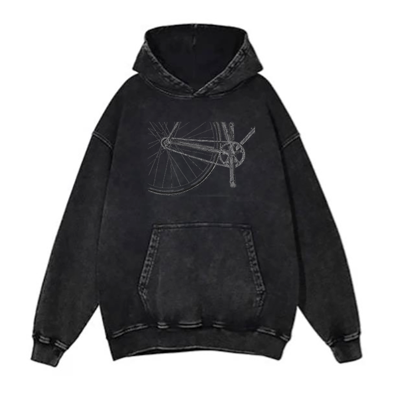 Vintage Bicycle Art hoodies
