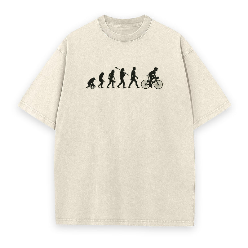 Cycling Biking Mountain Unisex Tee