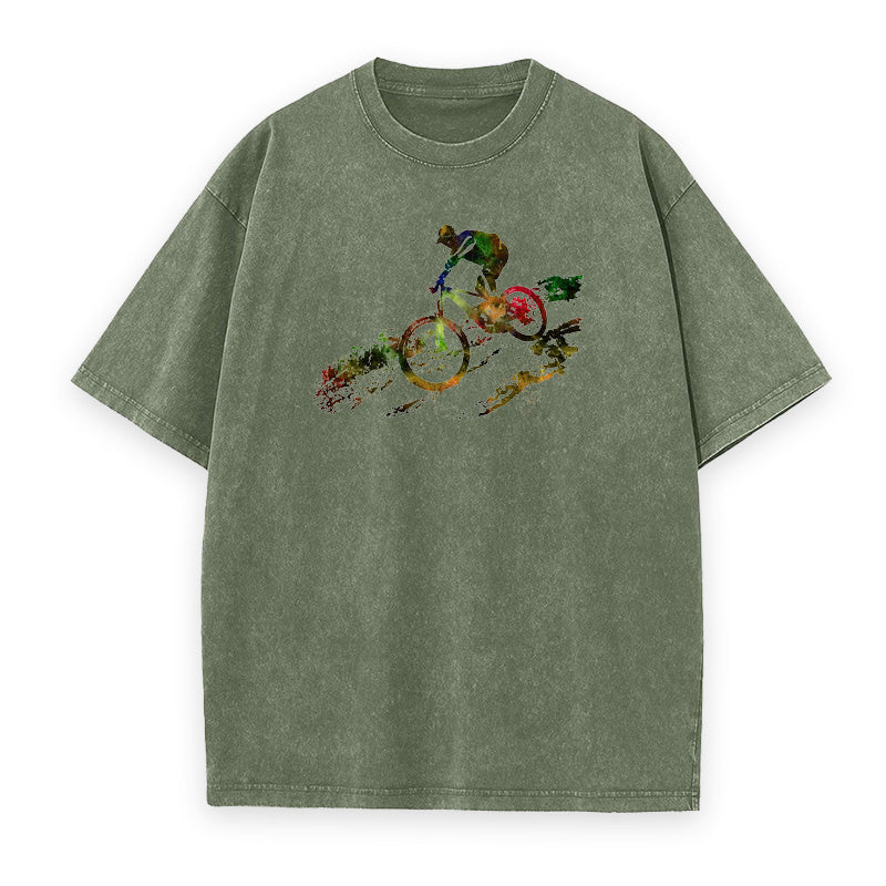 Mountain Biking Unisex Tee