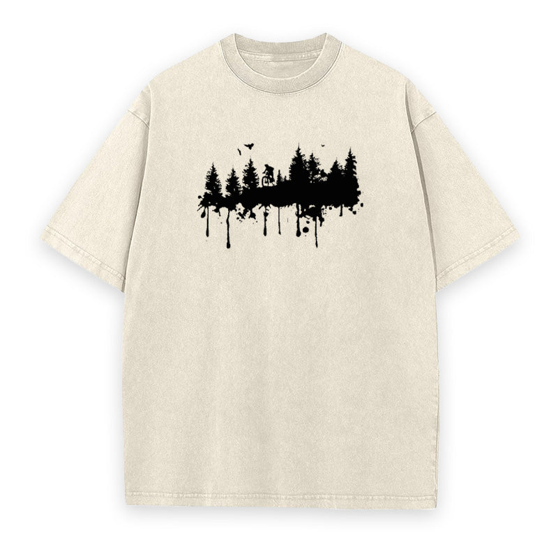 Mountain Bike Unisex Tee