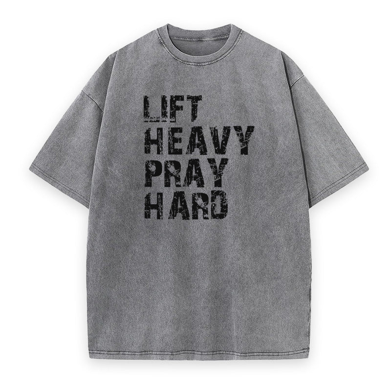 Lift Heavy Pray Hard Unisex Tee