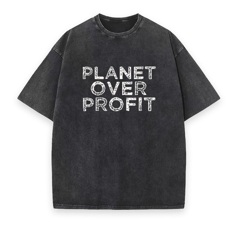 Planet Over Profit Unisex Tee