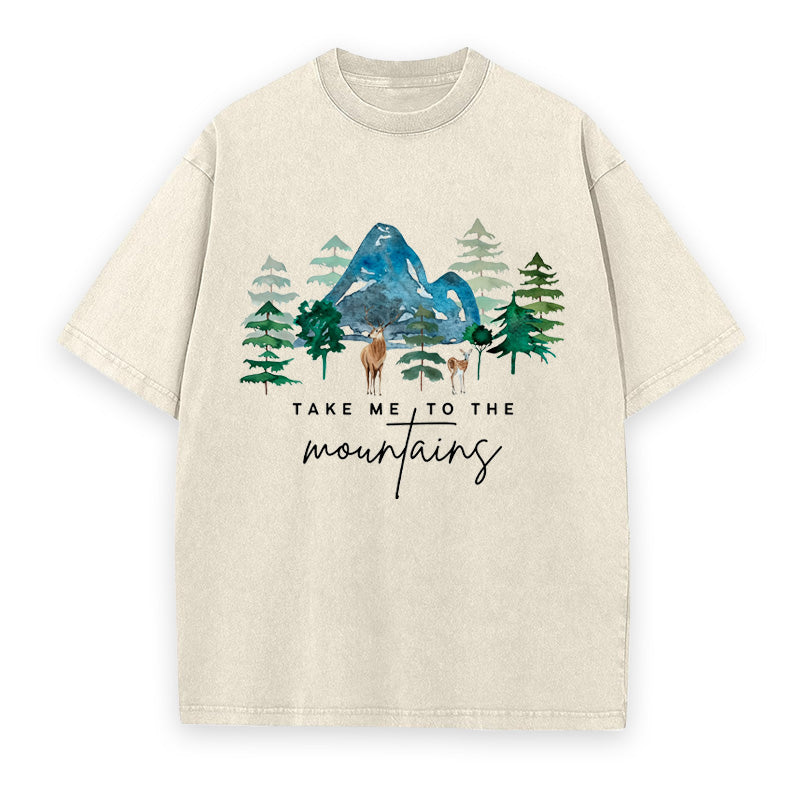 TAKE ME TO THE MOUNTAINS Unisex Tee