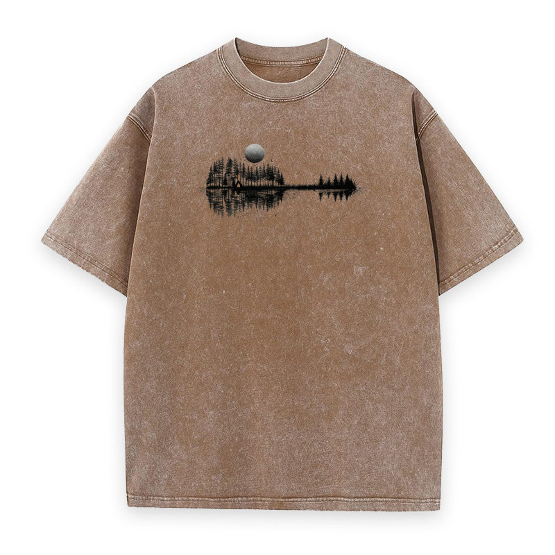 Nature Guitar Unisex Tee
