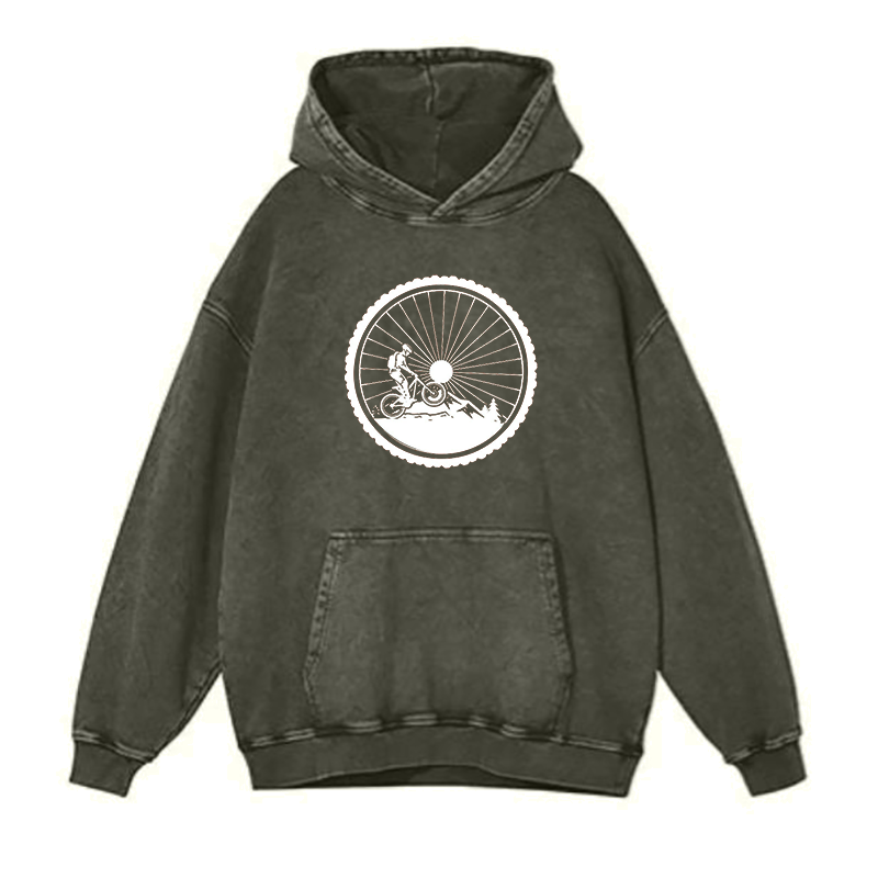 Bike wheel hoodies
