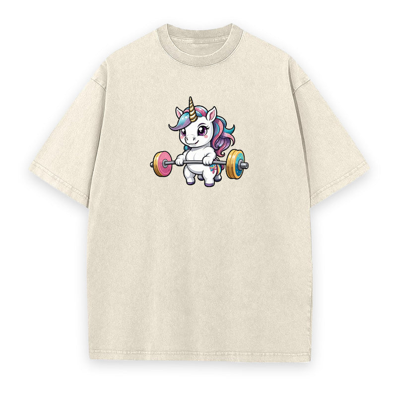 Weightlifting Unicorn Unisex Tee