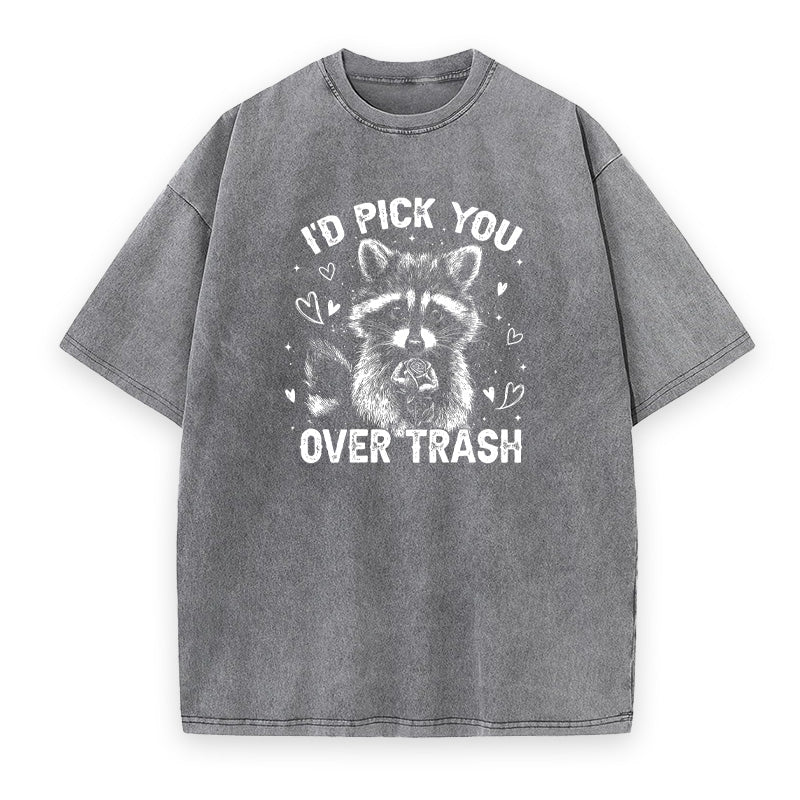 Raccoon Valentine’s Day Unisex Tee