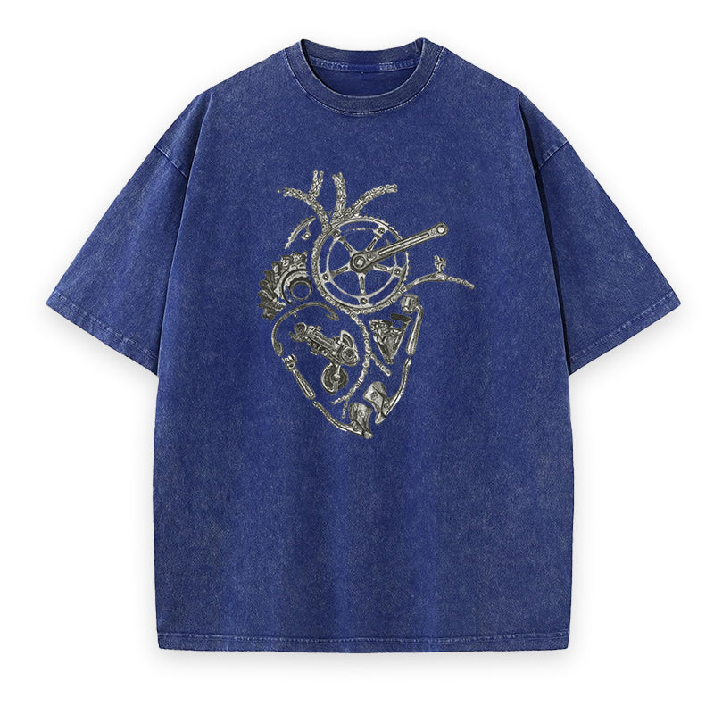 Heart Powered by Pedals Unisex Tee