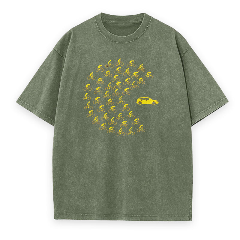 Bike Eats Car Unisex Tee