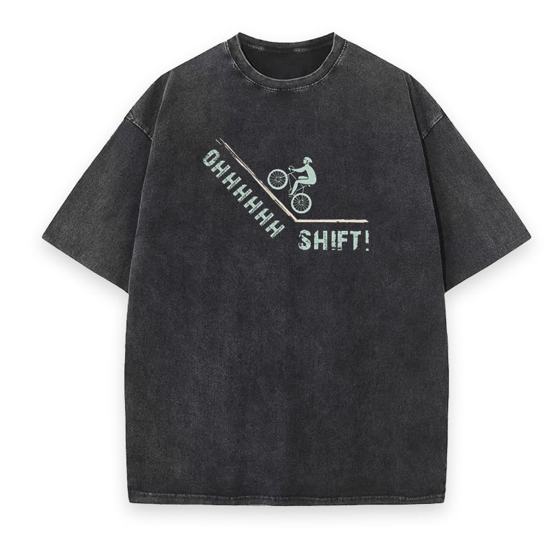 Oh Shift Shirt Bike Unisex Tee