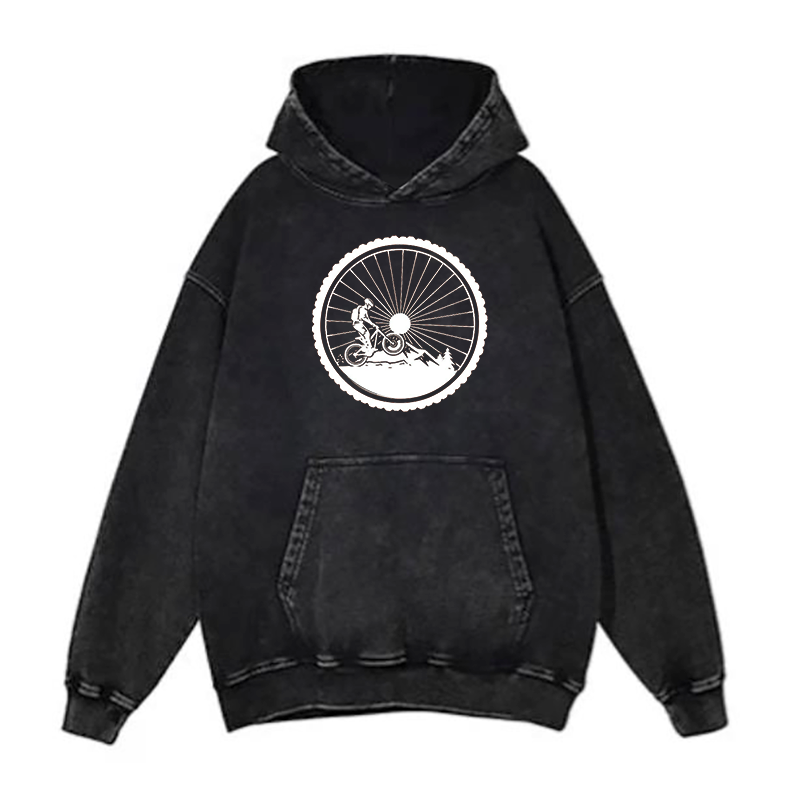 Bike wheel hoodies