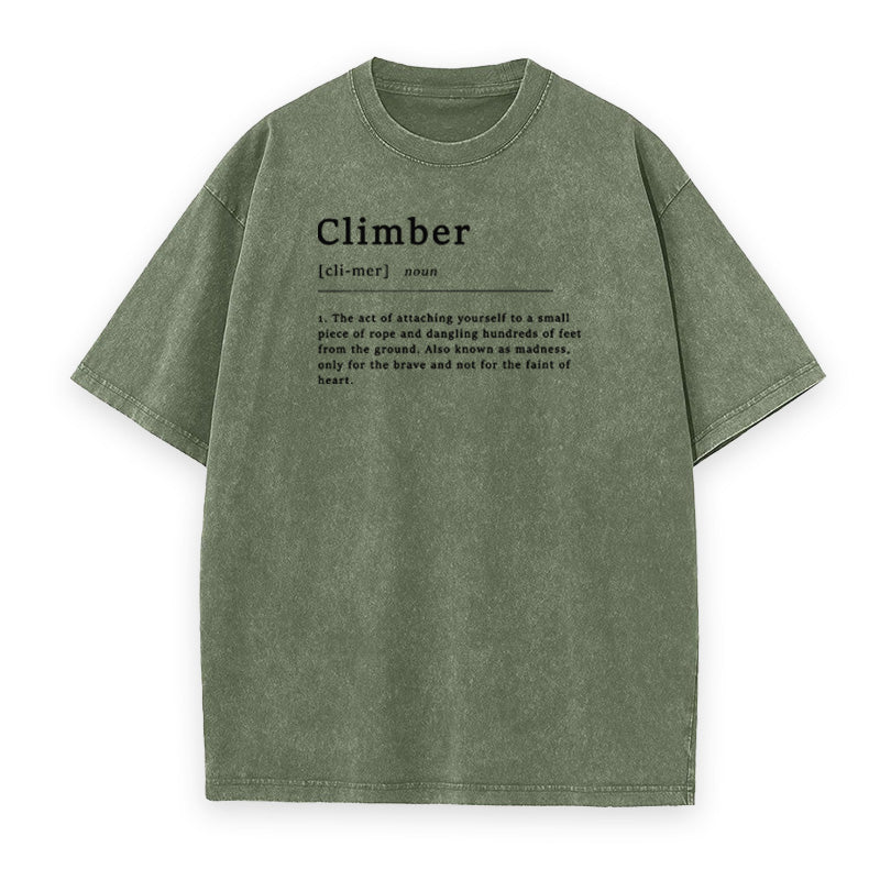 Climber Definition Unisex Tee