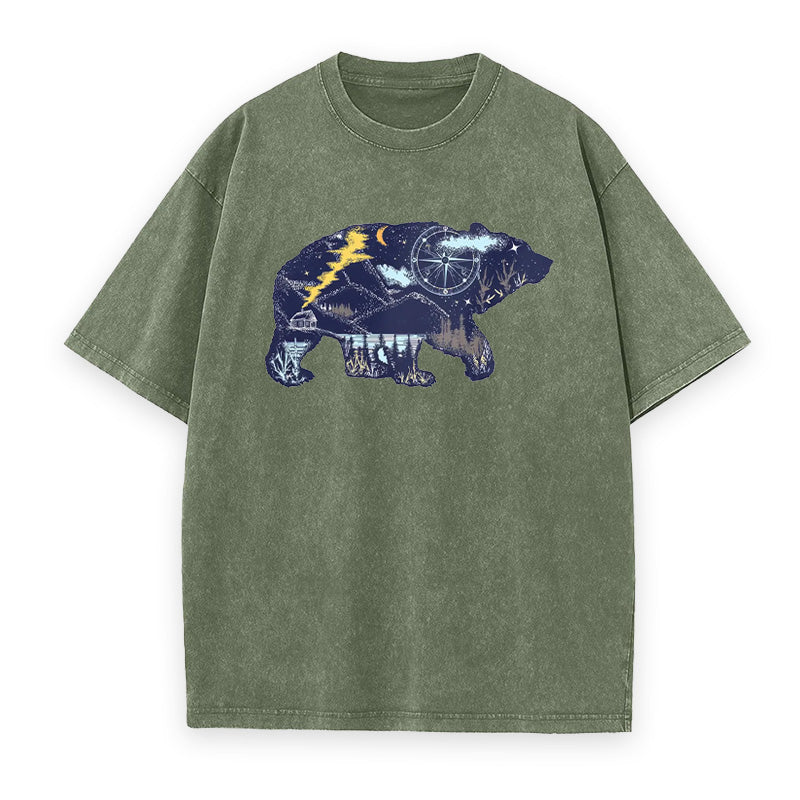 Adventure Awaits Bear Unisex Tee