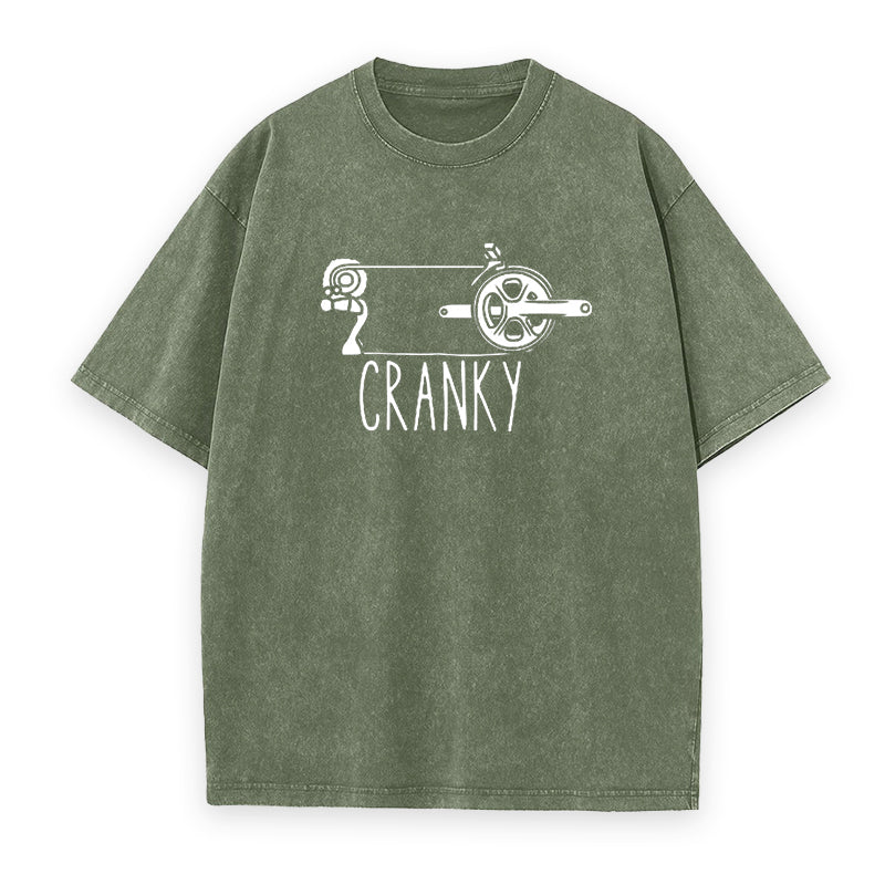 CRANKY Bicycle Drivetrain Unisex Tee