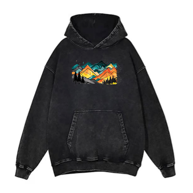 Mountain Sunset hoodies