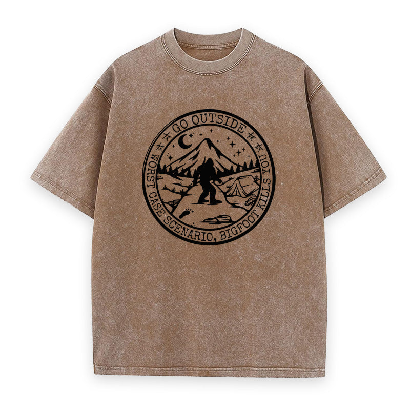 Worst Case Scenario Bigfoot Unisex Tee